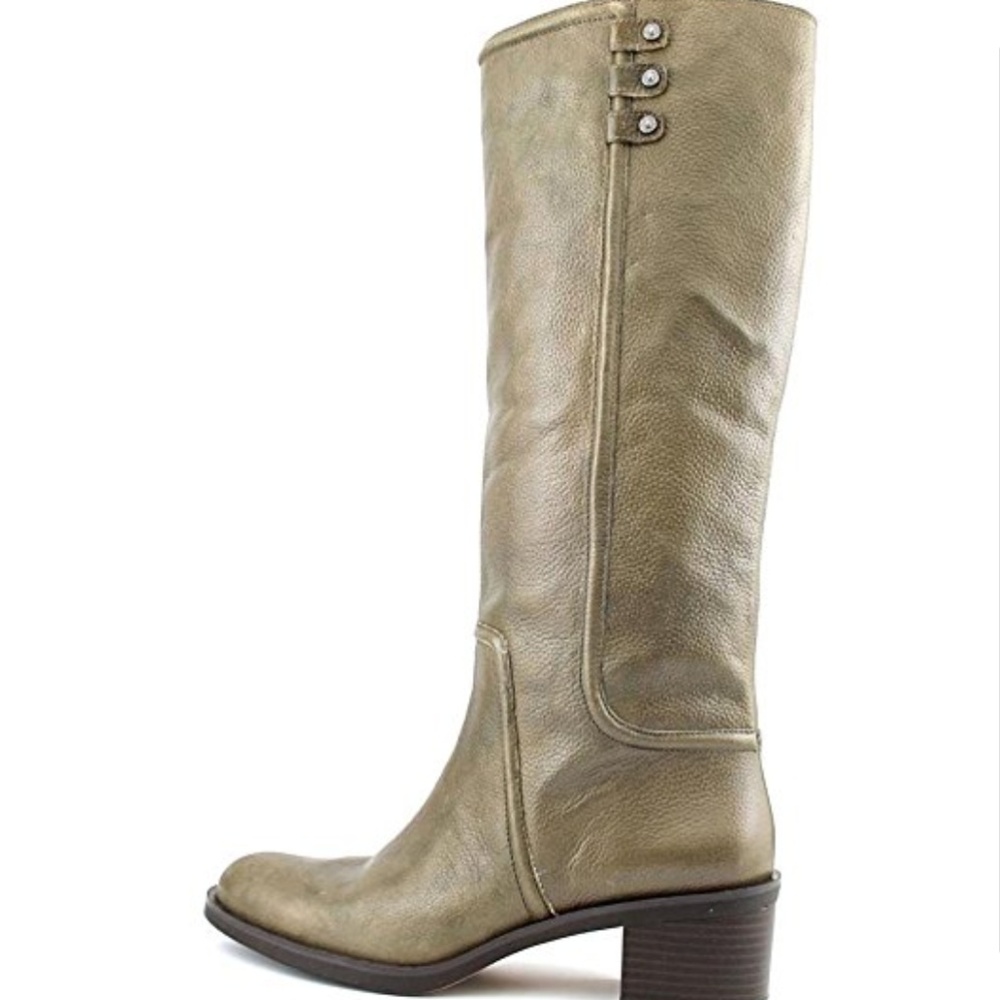 Enzo Angiolini Gray Gregie Riding Boot